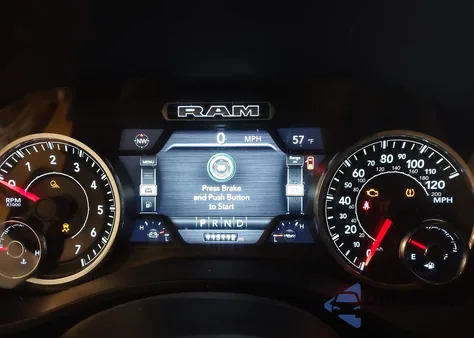 2019 Ram 1500 Big Horn/Lone Star 4X4 5'7 Box z USA, uszkodzony, nr VIN 1C6RRFFG6KN695392